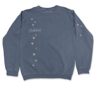 Taylor swift folklore blue crewneck
